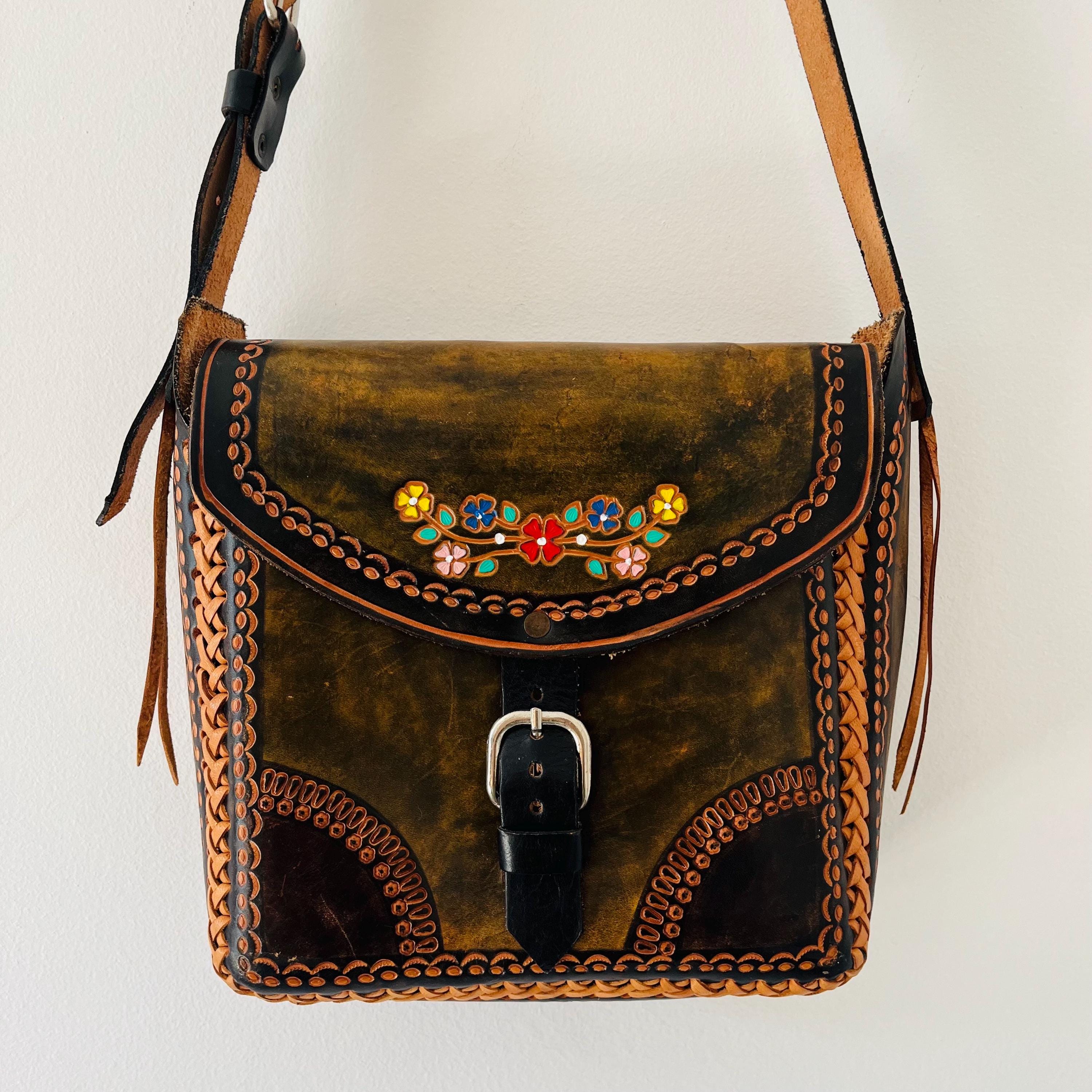 70s leather bag - Etsy 日本