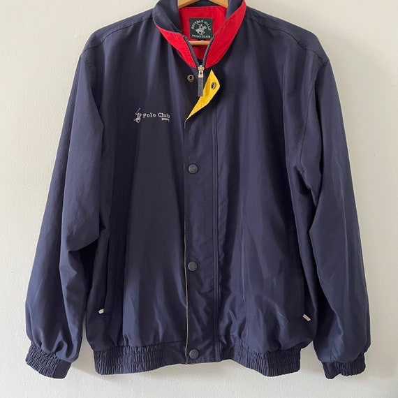 Vintage Beverly Hills Polo Club Jacket 90's Style Color