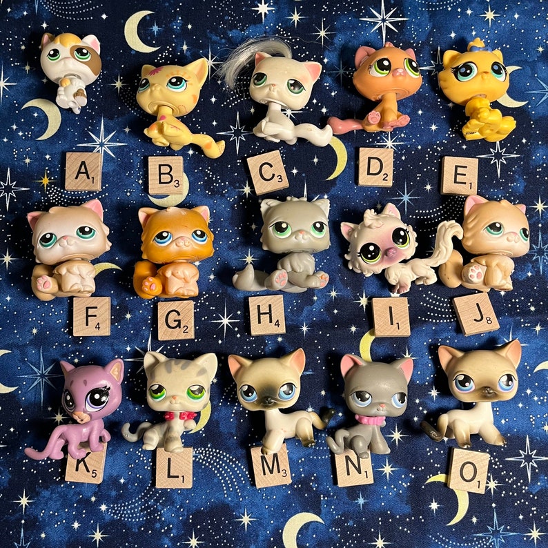 22 Rare Retired Hard to Find Littlest Pet Shop LPS Figures Etsy