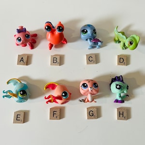 LPS リトルペットショップ 魚 トカゲ 海の生き物 自分でペットを選ぶ