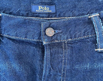 Vintage 1990's Polo Ralph Lauren Patchwork Distressed Patched