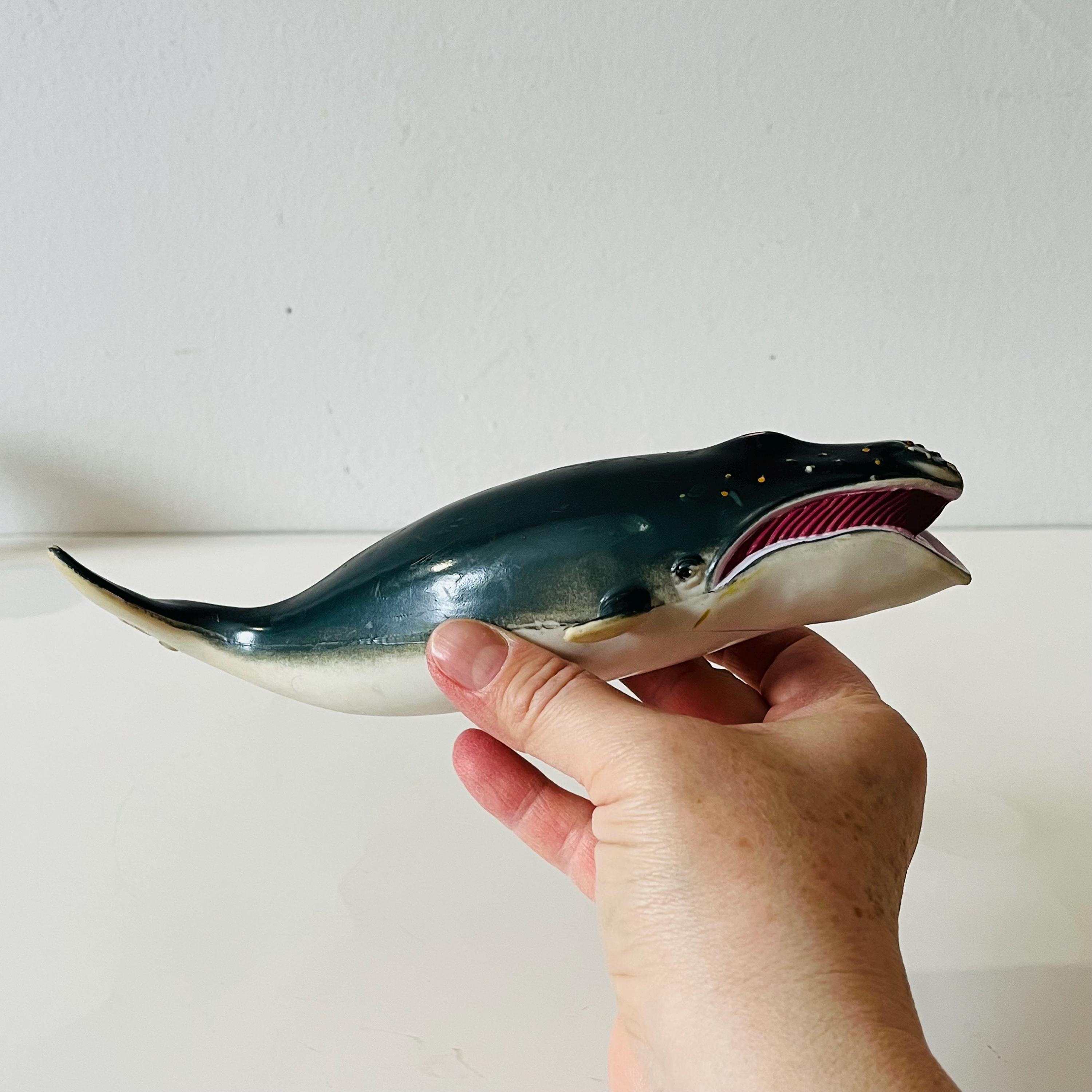 Vintage 1990's AAA Rubber Toy Marine Mammal Right Whale Figure
