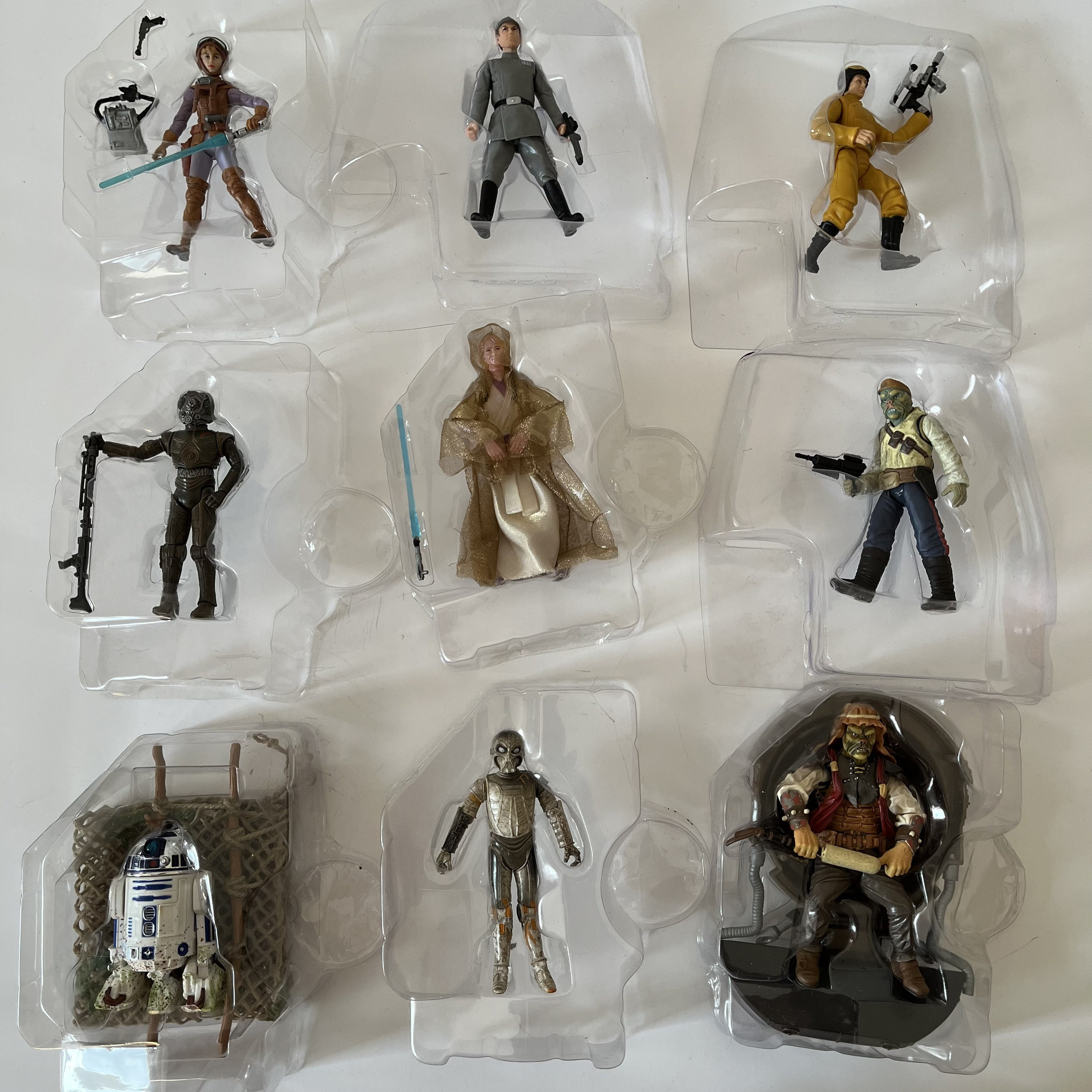 アート・デザイン・音楽 STARWARS ULTIMATE FIGURE COLLECTION Vintage Star Wars Action Figure Pick A Piece R2D2 CZ4 Barada
