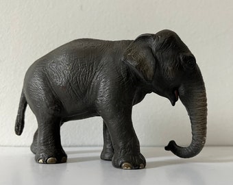 Vintage Schleich Elephant Model Toy Figurine Animal Figure Plastic Animals Imaginary Play Animal Figures