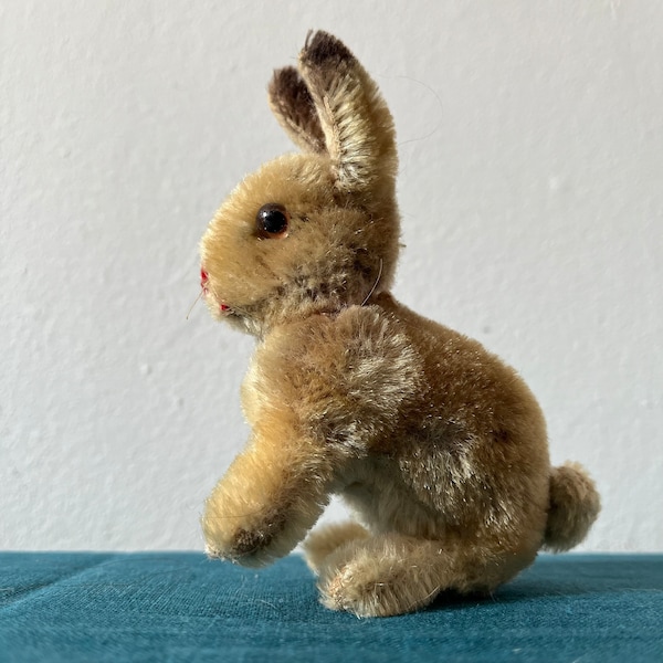 Animal De Peluche Steiff - Elefante De Pie, Suave, Lavable, Marca Botón En La Oreja