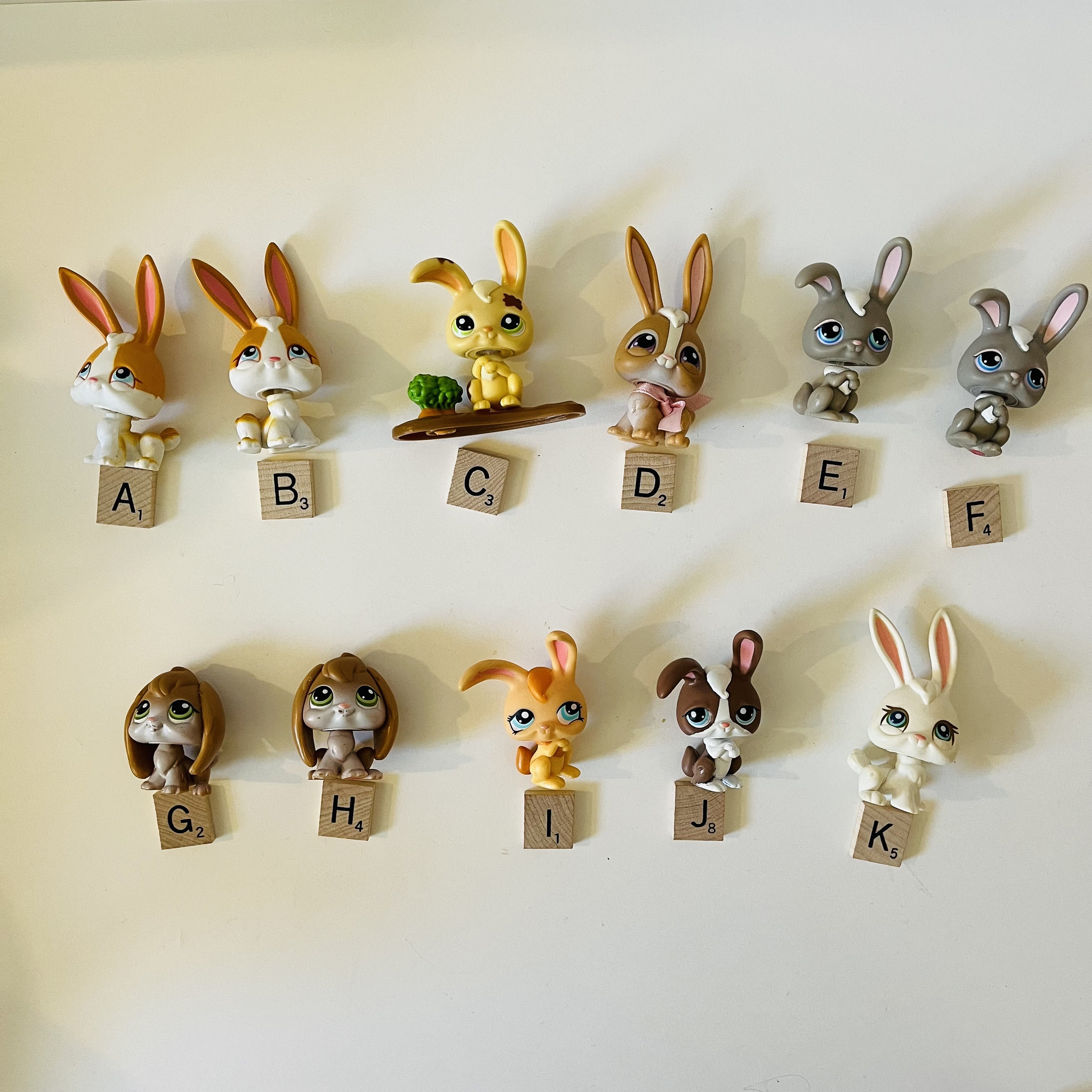 Vintage Discontinued LPS Littlest Pet Shop Rabbits Bunnies Hare Pick Your Own Pet Rabbit Etsy
