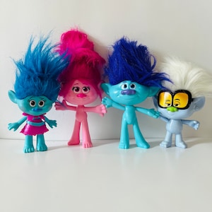 Dreamworks Trolls Trollpuppen 4er Set