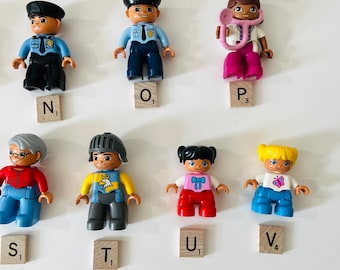 Lego Duplo Vintage People Vintage Lego Duplo Family Woman Man