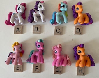 Lot 4 Figurines My Little Pony Bébé First Tooth G1 - Vintage 80, Hasbro, Licorne
