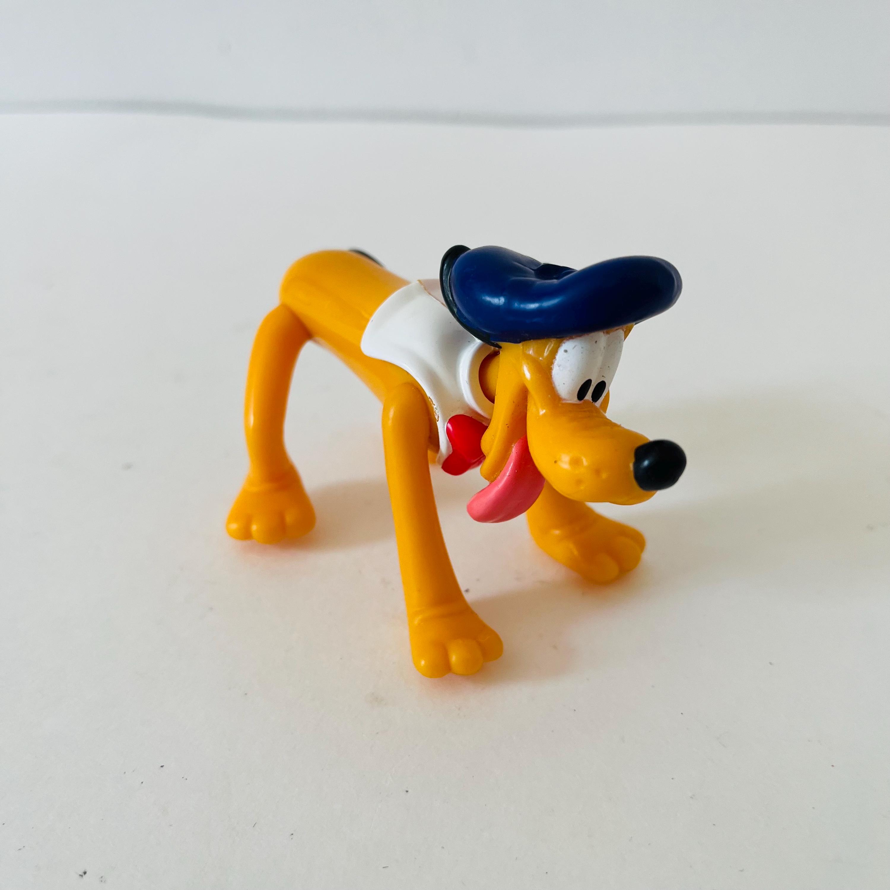 ヴィンテージ ディズニー プルート フィギュア PVC ケーキトッパー