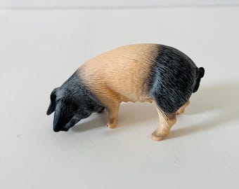 Vintage Schleich Swabian Hall Nursing Sow Pig 13612 Farm Animals