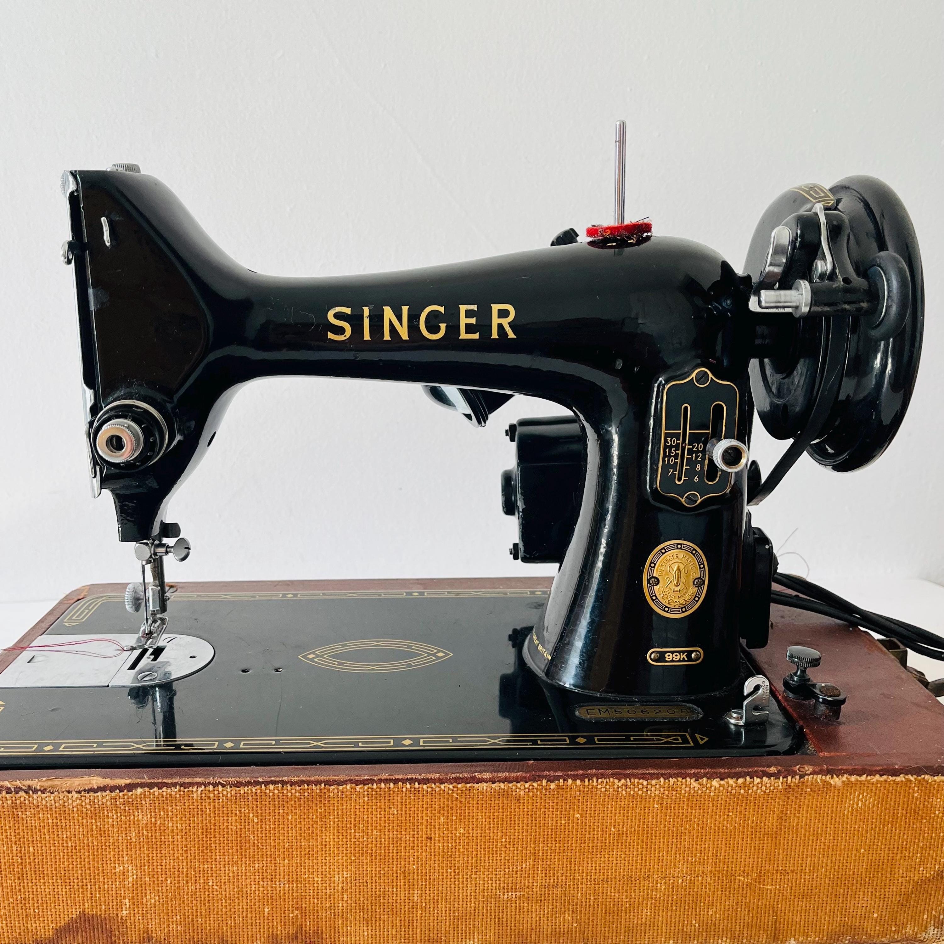Singer Sewing Machine 1957 - Etsy Denmark