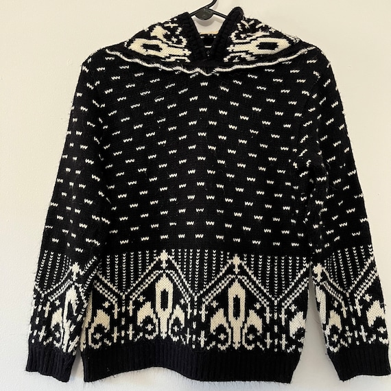 Vintage Champion Knitting Mills Montreal Knit Wool Sweater With