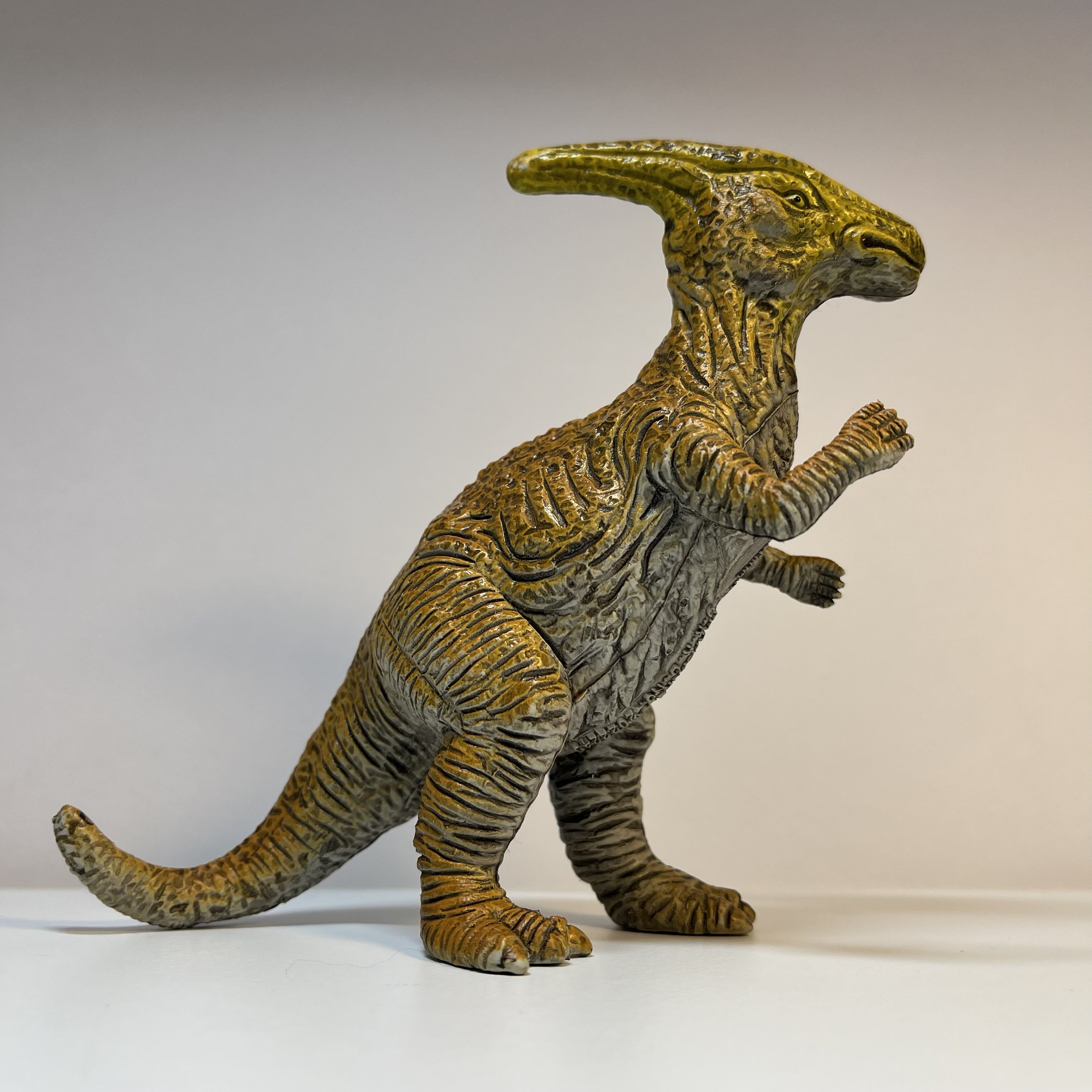 Vintage 1992 U.K.R.D Parasaurolophus Figure/dinosaur Plastic