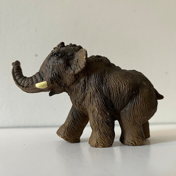 Retired Papo Wooly Mammoth Baby Model Toy Figurine Figure