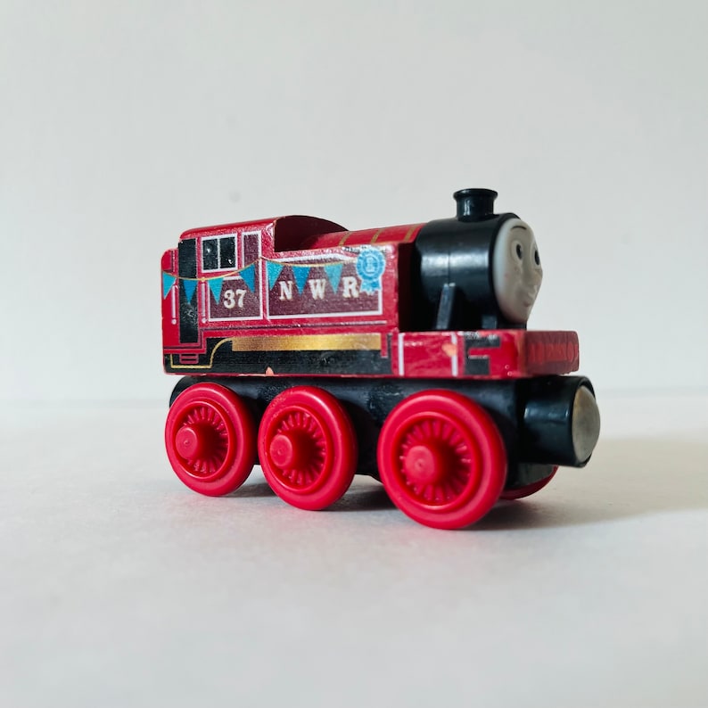Vintage Thomas the Train Wooden Train Thomas Wooden Railway Toy Trains ...