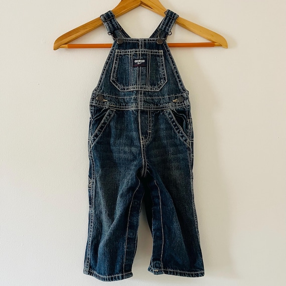 1970s Oshkosh B′gosh DENIM PAINTER PANTS Vintage Oshkosh Dungarees Painter's Pants Denim Carpe… - Gem