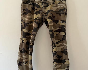 Large / 2000s Oakley Software Techwear Black Wide Leg Opium