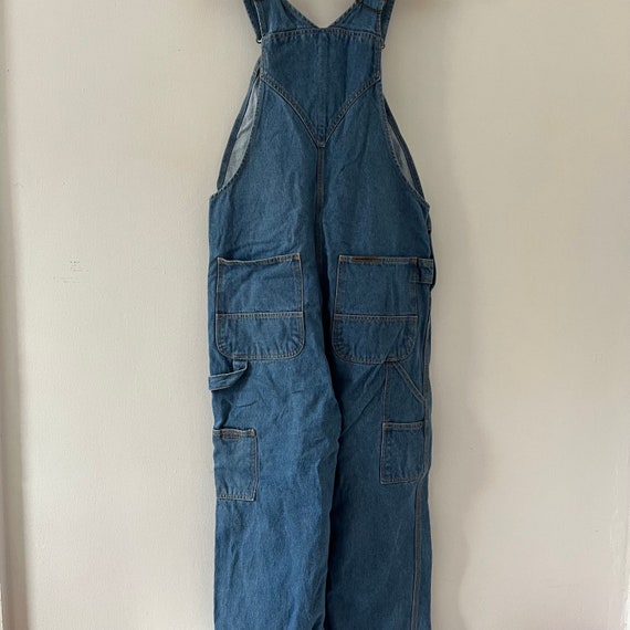 アメリカ製 y2k オーバーオール SEARS Vintage denim ビッグサイズ！！【Sears シアーズ】オーバーオール PRE.SHRUNK