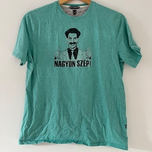 Vintage Borat Nagyon Szep! T-Shirt Size M Streetwear T-shirt