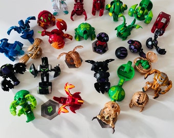 爆丸バトルブロウラーボールフィギュアレトロおもちゃ多数 - Etsy 日本