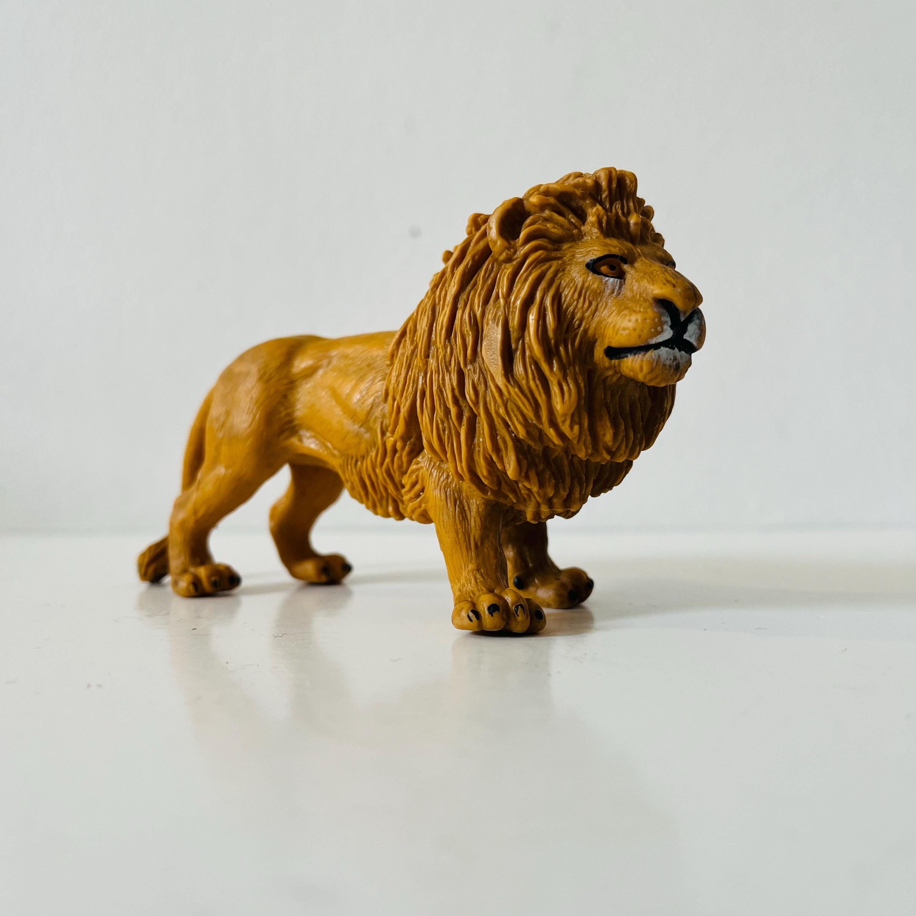 Vintage 1996 Retired Schleich Lion 14137 Lions Figure Figurine