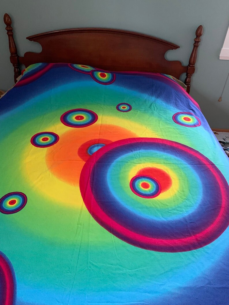 Ikea Blimp Twin Rainbow Tie Dye Duvet Cover 100 Cotton With Etsy Canada