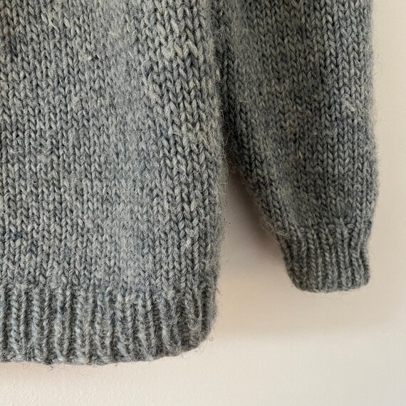 Vintage Hand Knit 100% Lopi Wool Icelandic Sweate… - image 3