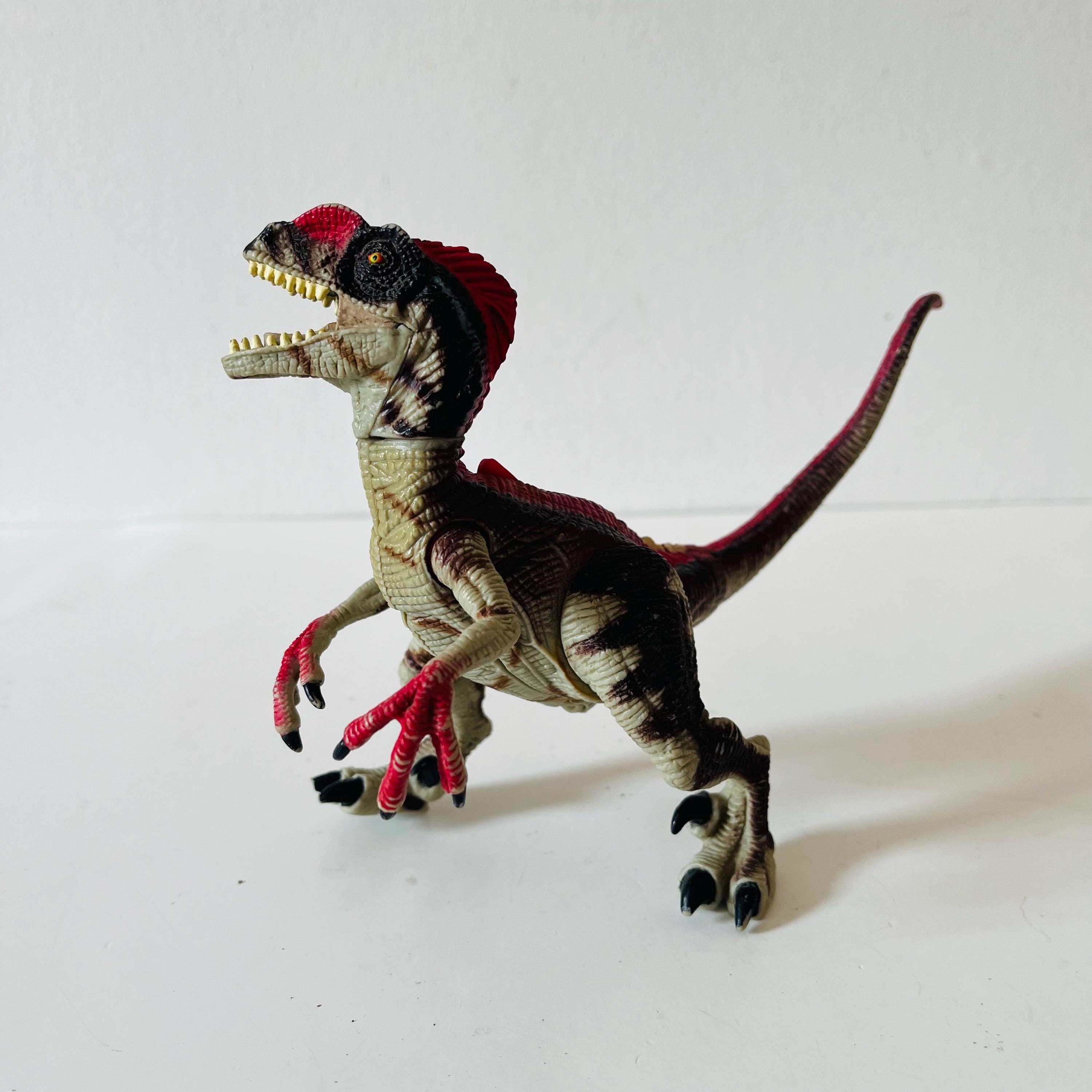Vintage Jurassic Park III Velociraptor Raptor Collectible Plastic Toy ...