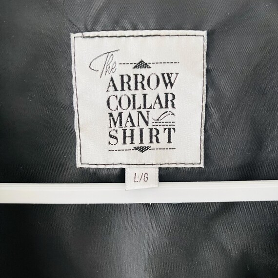 Vintage 80'sThe Arrow Collar Man Shirt Sommelier Wine Beaujolais Chianti Chardonnay Button Up Tapestry Vest Men's Size Large View 6