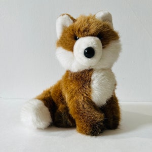 Vintage 1989 Dakin Red Fox Plush Stuffed Animal Toy 80&#39;s Nostalgia