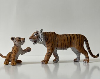 シュライヒ タイガー 動物フィギュア 想像遊び動物 ヴィンテージ