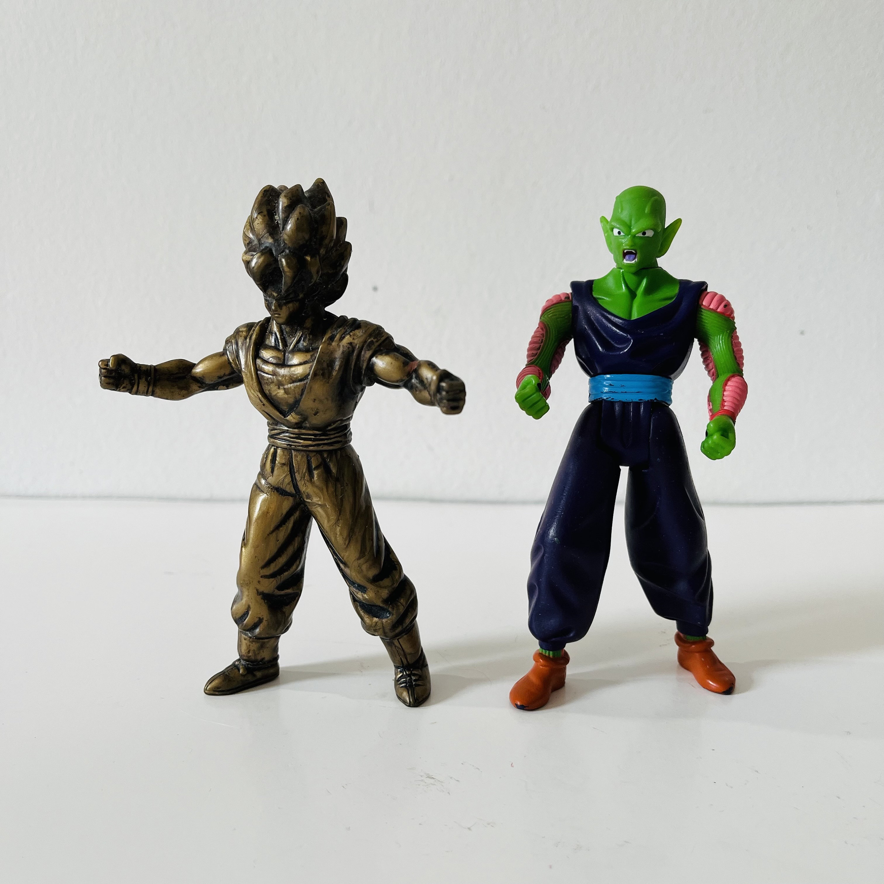 Vintage Bandai Dragon Ball Z Piccolo and Goku Action Figure