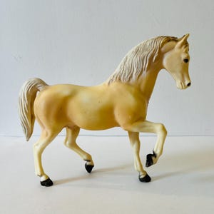 Vintage 1960&#39;s Traditional Breyer Molding Co Faith Arabian Stallion Horse Plastic Toy Collectible Horses