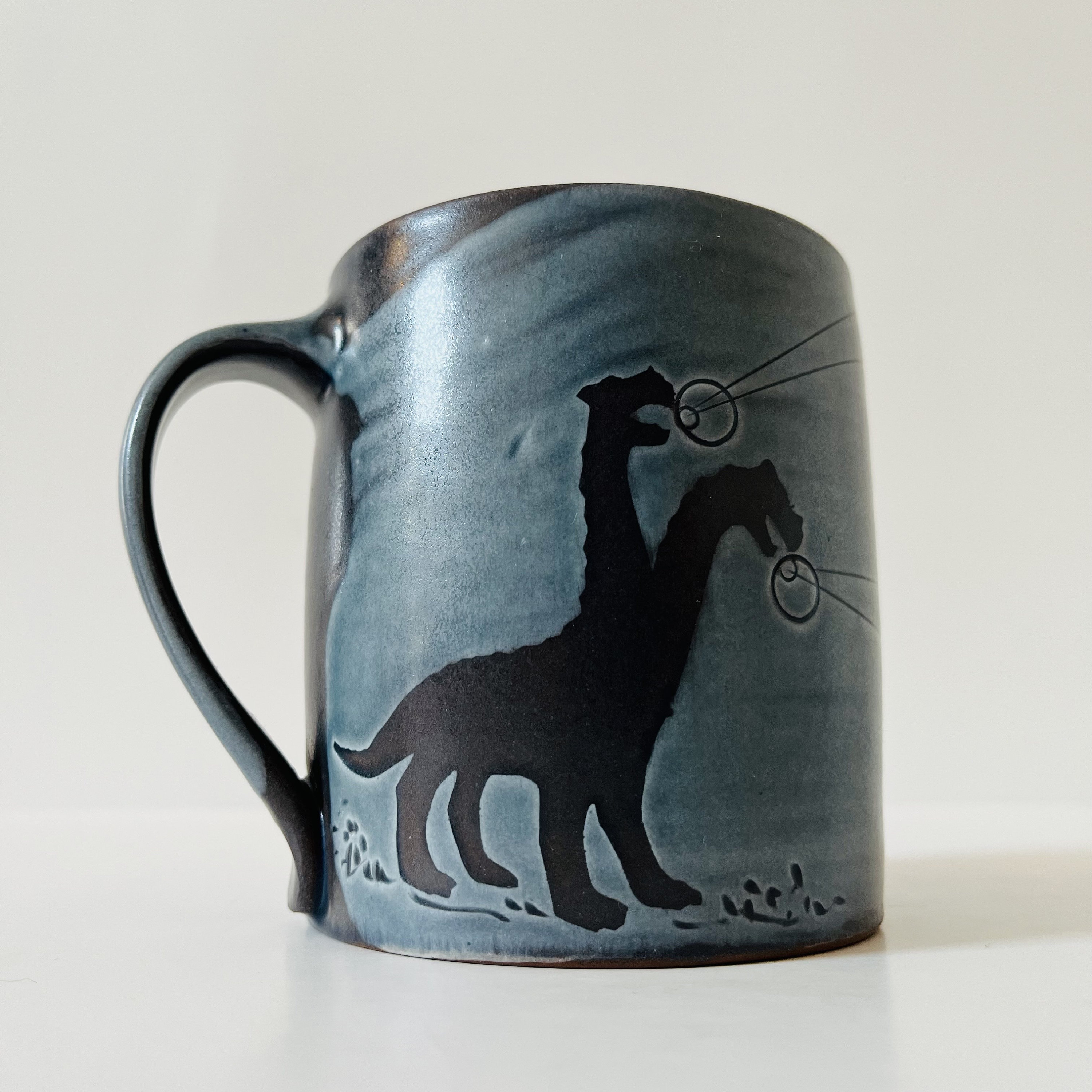 Custom Irish/Celtic coffee mug -Choose your design – Fatty Frog Pots  Handmade Pottery