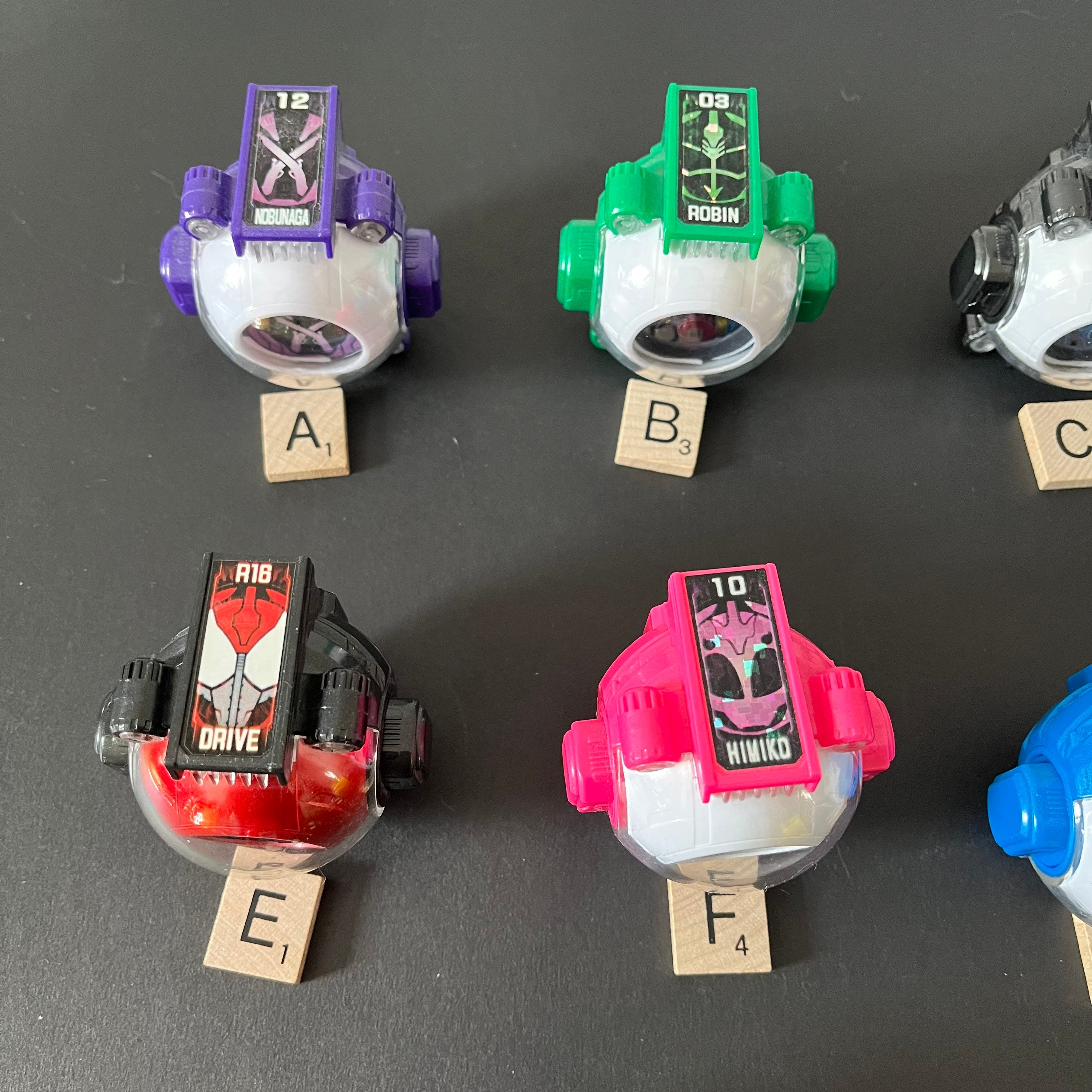 Bandai Kamen Rider Ghost - Set Eyecon DX Grimm, Sanzo & Himiko - 3