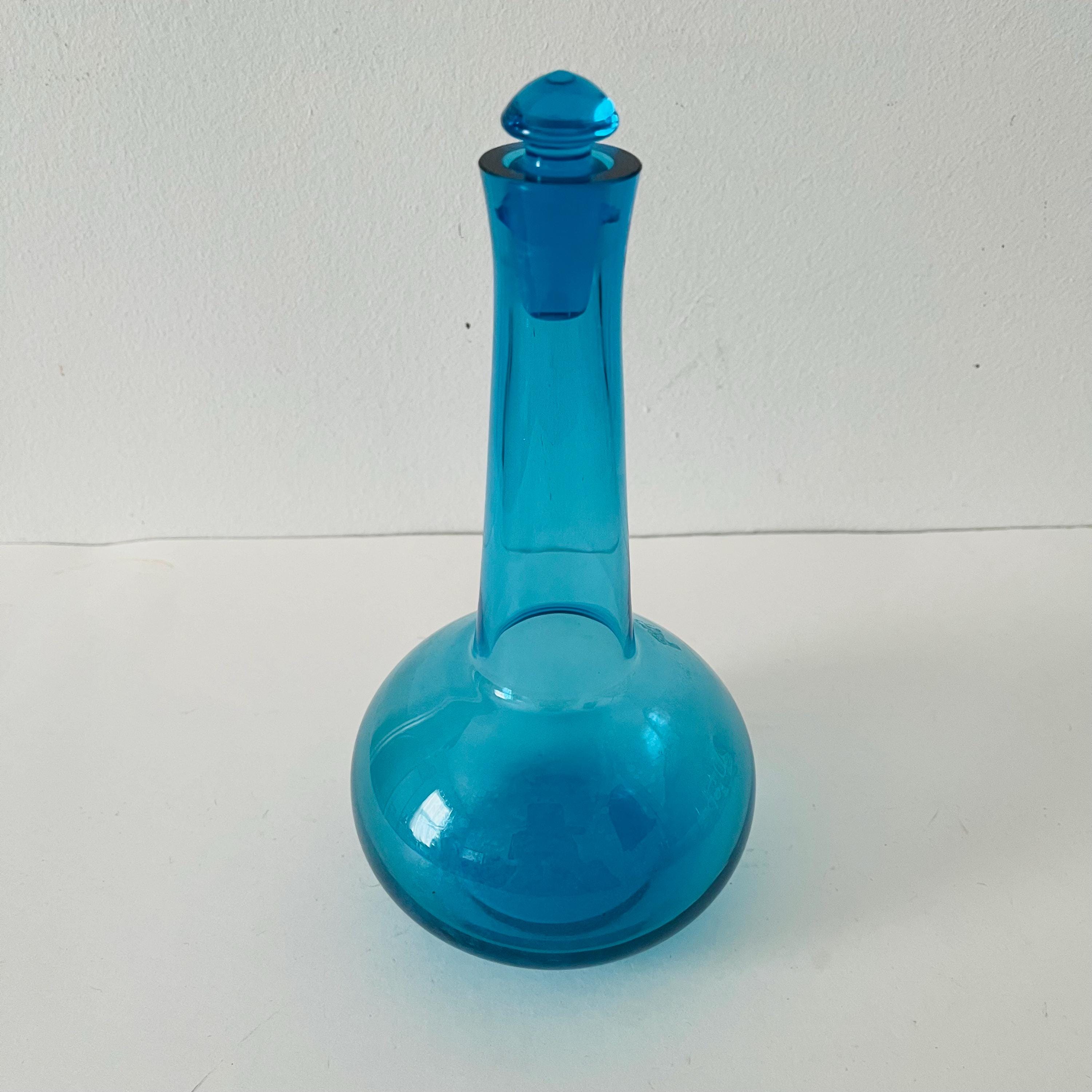 ヴィンテージ ミッドセンチュリー モダン ターコイズ アクアブルー