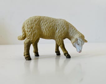 Vintage 1994 Schleich Grazing Sheep 13226 Retired Farm Life Animal Figure