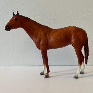 Vintage Retired Breyer Horse Plastic Toy Horses Imaginary Play 1991