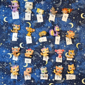 Figura LPS Littlest Pet Shop Elige tu propia mascota Gatos y gatitos Hurones Ratones Perros Hámsters