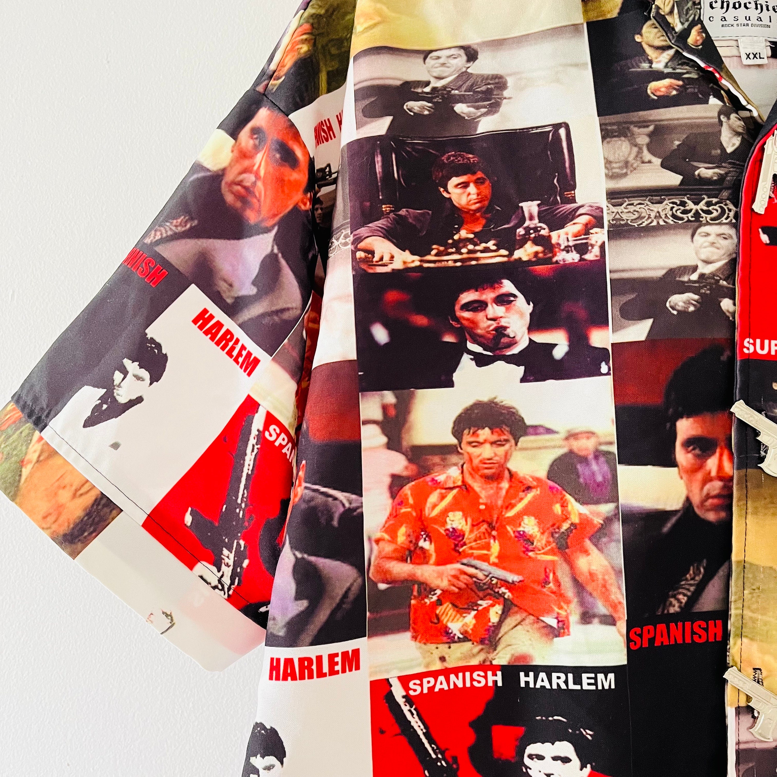 LA購入！CHOCHIE！SPANISH HARLEM 90sビンテージ シャツ メンズ