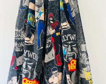 Vintage beddengoed 1998 NWO WCW Wrestling Hulk Hogan Flat Twin laken van Dan River 68 x 94 inch uitstekende staat