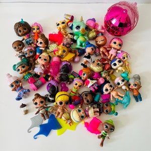 LOL Cake Toppers Mini Figures Collectible Dolls Lot