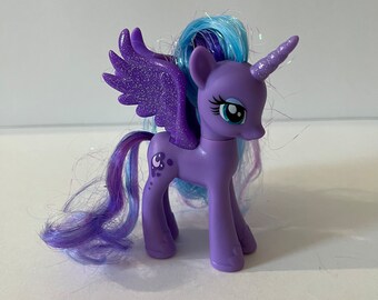 My Little Pony Princess Luna Nightmare Moon Sparkly Wing Pegasus MLP