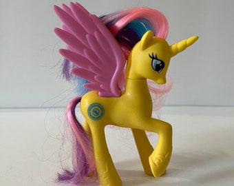 My Little Pony MLP G4 Princess Gold Lily 5.5” Brushables Pony Friendship is Magic