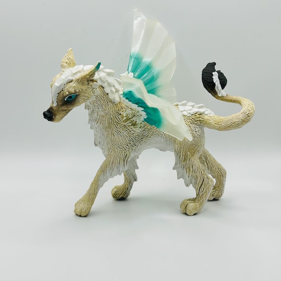 Retired Schleich Fantasy Bayala Series Mohinya Ice Dragon Elf