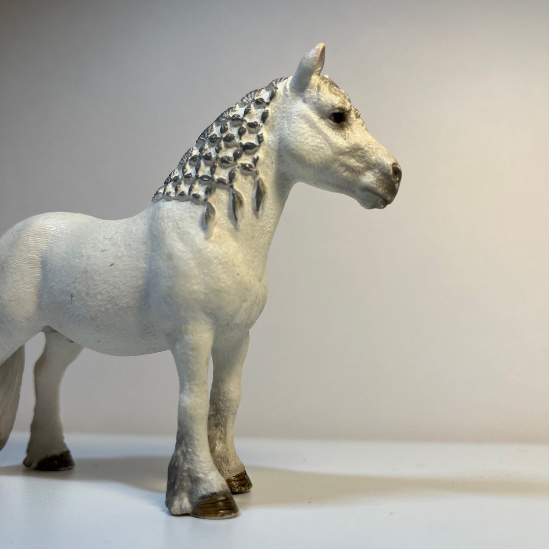 Retired Schleich Horse Club Fell Pony Stallion 13739 Model Toy Etsy