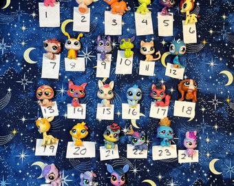 LPS Littlest Pet Shop Figure Pick Your Own Pick A Pet Cats Dogs Horses Birds Mice Hedgehog
