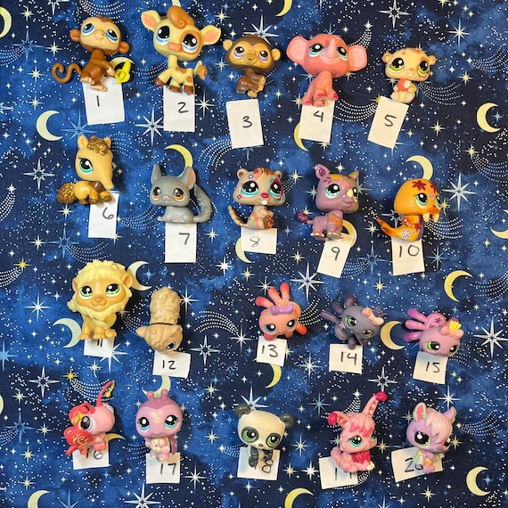 LPS Littlest Pet Shop Figure Pick Your Own Pick A Pet Lion Bat