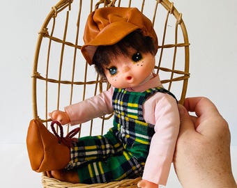 ヴィンテージ モンチッチ さくらガール ぬいぐるみ 関口 日本 ピンク